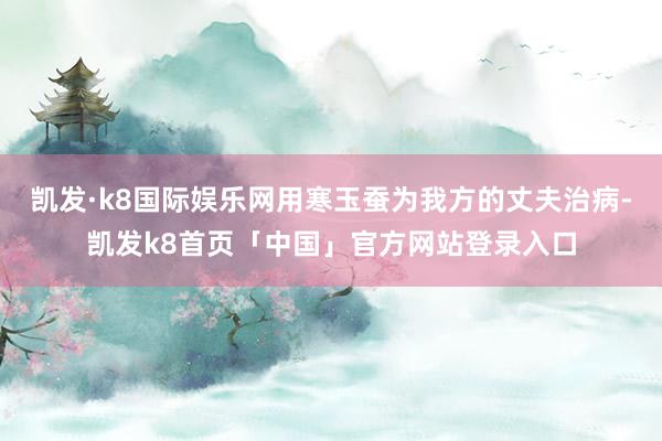 凯发·k8国际娱乐网用寒玉蚕为我方的丈夫治病-凯发k8首页「中国」官方网站登录入口